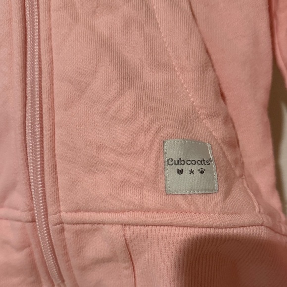 Cubcoats Adorable Pink Hoodie with Cute Ear Details - Picture 2 of 9